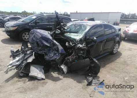 2022 Toyota Corolla Le z USA, uszkodzony, nr VIN 5YFEPMAE6NP372779